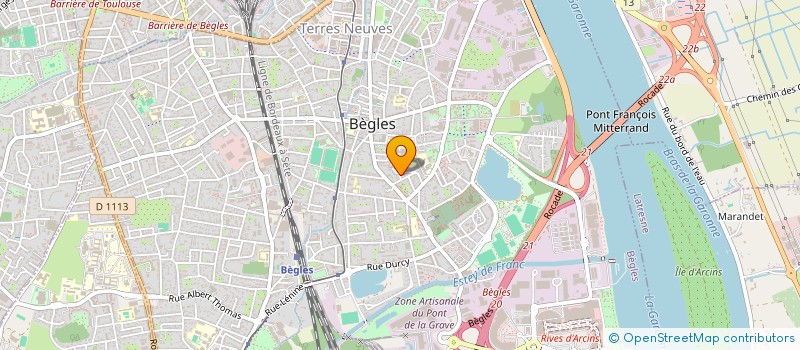 localisation de l'entreprise MONSIEUR DANY BAILLEUL à BEGLES
