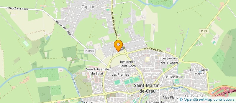 localisation de l'entreprise MONSIEUR DANY BELTRAN à SAINT-MARTIN-DE-CRAU