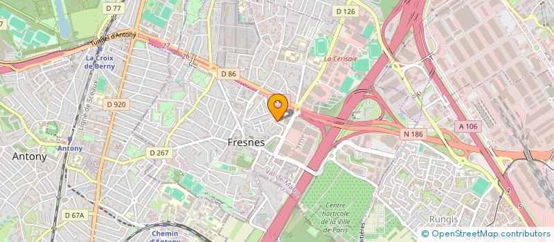 localisation de l'entreprise MONSIEUR DANY BENDE à FRESNES