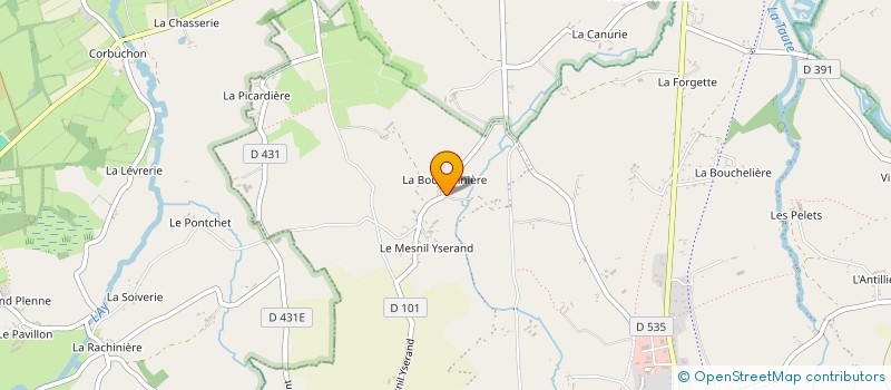 localisation de l'entreprise MONSIEUR DANY BEZDEK  SAINT-SAUVEUR-VILLAGES