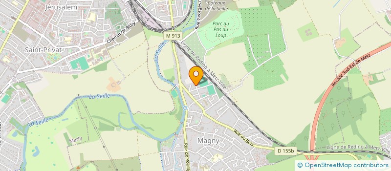 localisation de l'entreprise MONSIEUR DANY BOMM  METZ