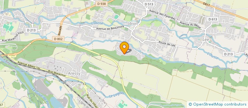 localisation de l'entreprise MONSIEUR DANY BURY  IDRON