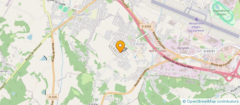 localisation de l'entreprise MONSIEUR DANY CAILLE à ESTILLAC