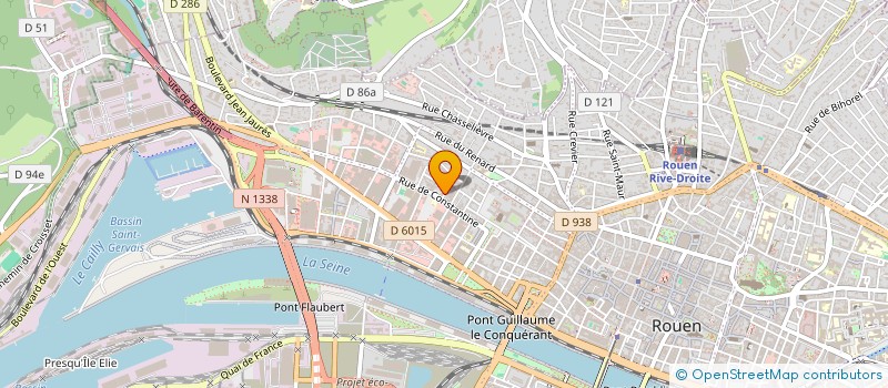 localisation de l'entreprise MONSIEUR DANY CAILLET  ROUEN