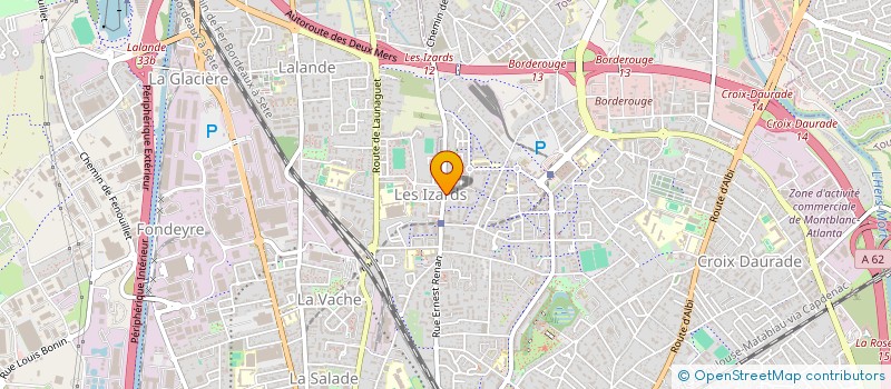 localisation de l'entreprise MONSIEUR DANY CAURET à TOULOUSE