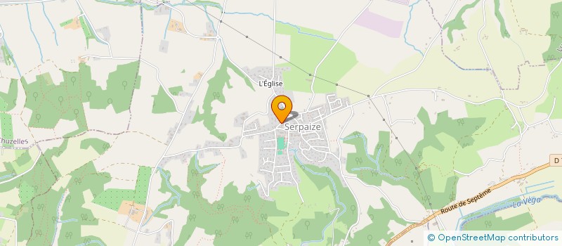localisation de l'entreprise MONSIEUR DANY CAUSSE  SERPAIZE