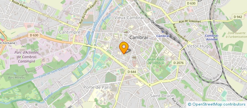 localisation de l'entreprise MONSIEUR DANY CHANTELOUP à CAMBRAI