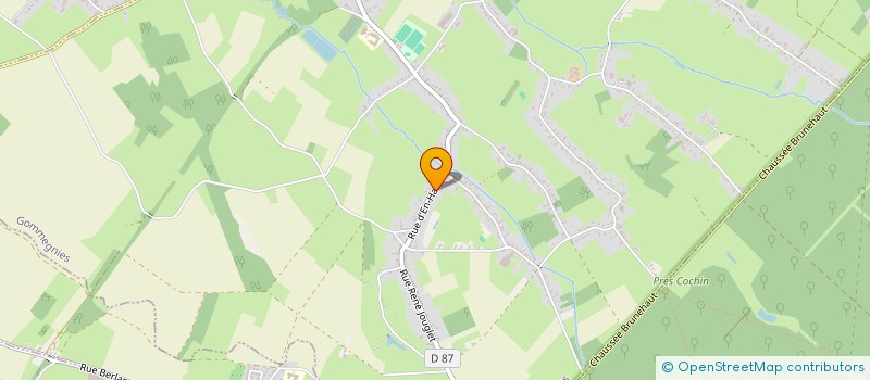 localisation de l'entreprise MONSIEUR DANY CHAROT  GOMMEGNIES