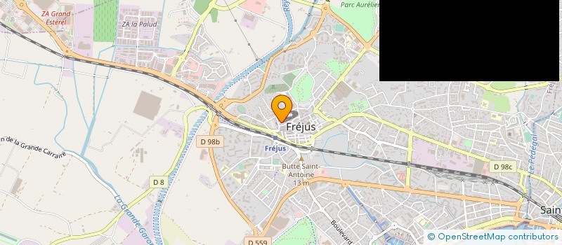 localisation de l'entreprise MONSIEUR DANY CHEMAM à FREJUS