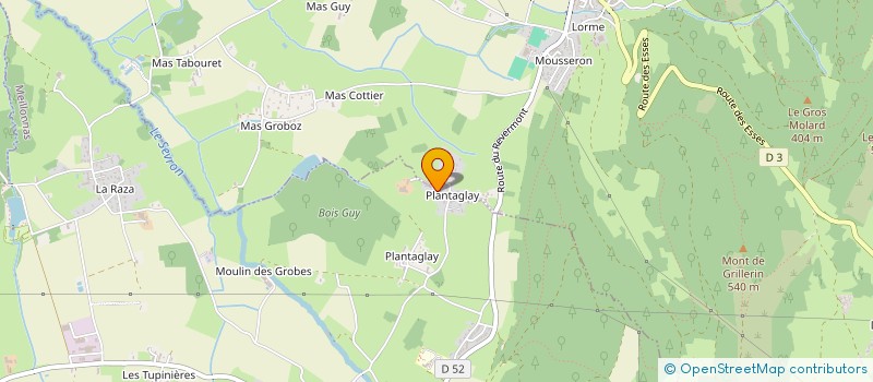 localisation de l'entreprise MONSIEUR DANY-CLAUDE PONSOT  MEILLONNAS