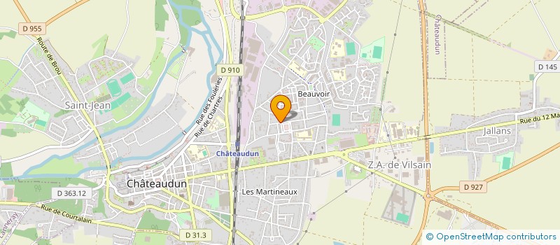 localisation de l'entreprise MONSIEUR DANY COMTE à CHATEAUDUN