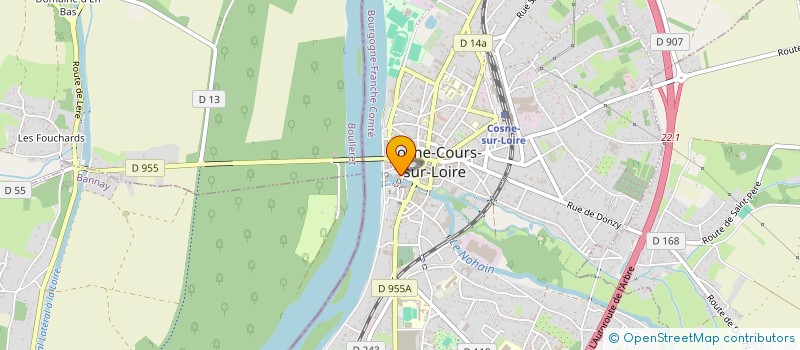 localisation de l'entreprise MONSIEUR DANY CORSELLIS à COSNE-COURS-SUR-LOIRE