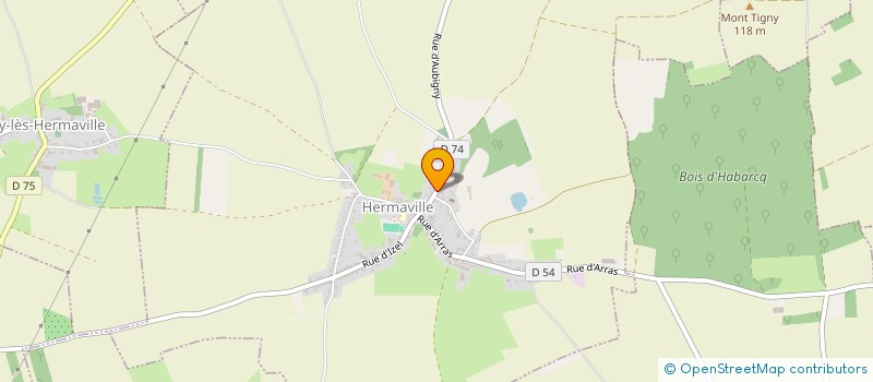 localisation de l'entreprise MONSIEUR DANY COURTIN  FREVIN-CAPELLE