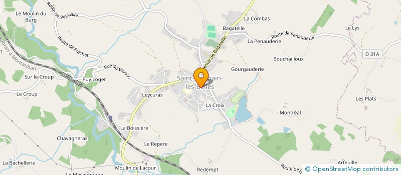 localisation de l'entreprise MONSIEUR DANY CRUCHET  VERNET-LES-BAINS