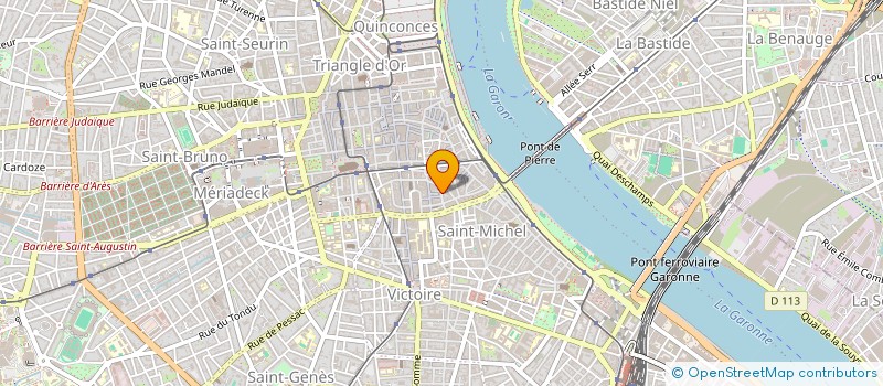 localisation de l'entreprise MONSIEUR DANY DA CRUZ AMARAL  BORDEAUX