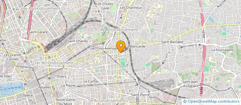 localisation de l'entreprise MONSIEUR DANY DE BARROS à MARSEILLE