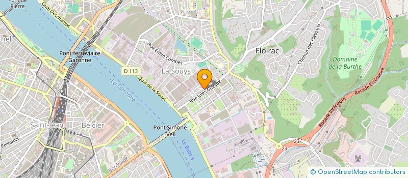 localisation de l'entreprise MONSIEUR DANY DE JESUS  FLOIRAC