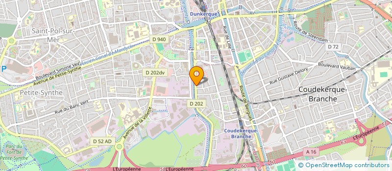 localisation de l'entreprise MONSIEUR DANY DECARPENTRY  COUDEKERQUE-BRANCHE