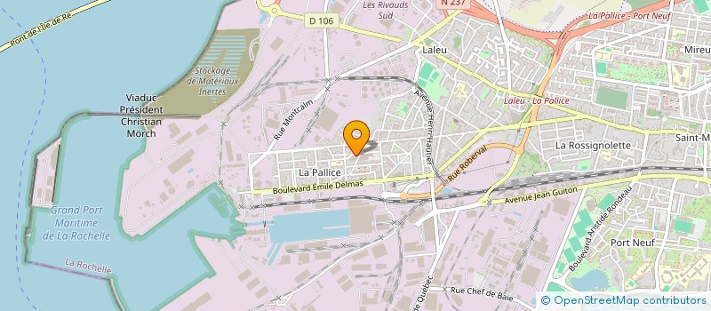 localisation de l'entreprise MONSIEUR DANY DECOEUR  LA ROCHELLE