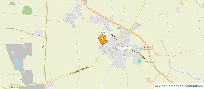 localisation de l'entreprise MONSIEUR DANY DELCOURT  JOUY-LE-CHATEL