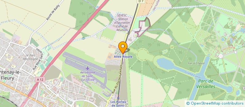 localisation de l'entreprise MONSIEUR DANY DESCHAMPS  SAINT-CYR-L'ECOLE