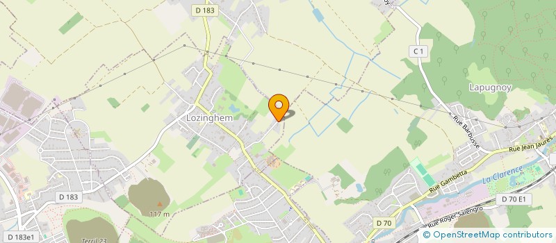 localisation de l'entreprise MONSIEUR DANY DESQUIREZ  LOZINGHEM