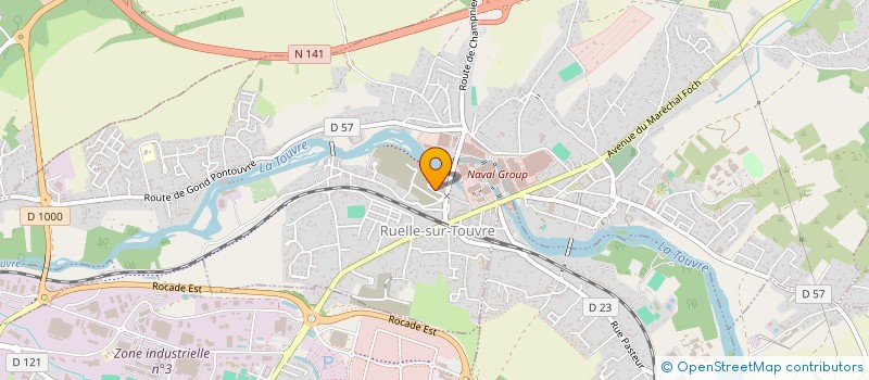 localisation de l'entreprise MONSIEUR DANY DEXET à RUELLE-SUR-TOUVRE