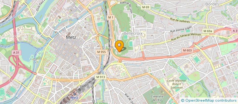 localisation de l'entreprise MONSIEUR DANY DIAS  METZ