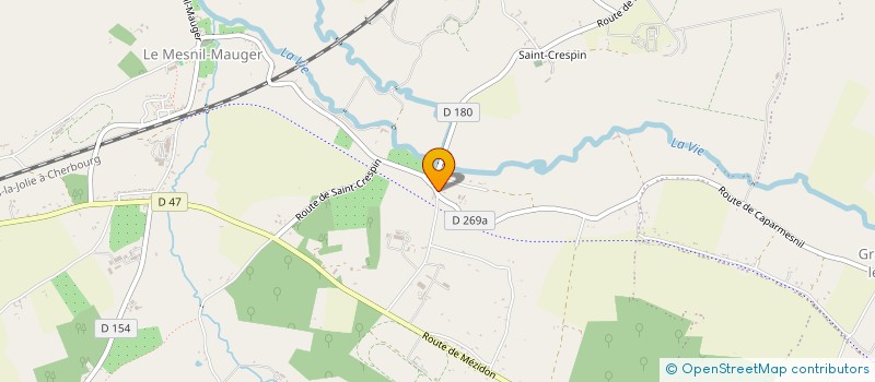 localisation de l'entreprise MONSIEUR DANY DIJOUX  MEZIDON VALLEE D'AUGE