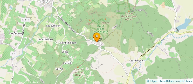 localisation de l'entreprise MONSIEUR DANY DORFIN  VILLARS