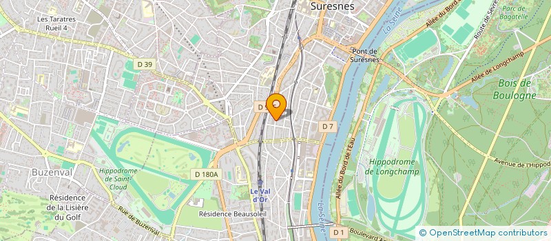 localisation de l'entreprise MONSIEUR DANY DUBOIS à SURESNES