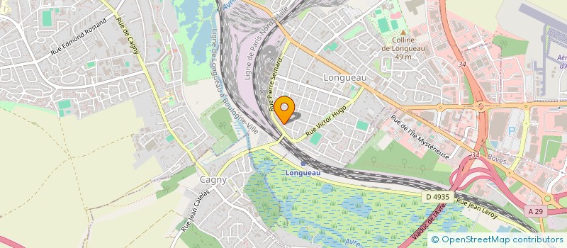 localisation de l'entreprise MONSIEUR DANY DUSAUTOIR  LONGUEAU