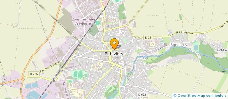 localisation de l'entreprise MONSIEUR DANY FARGETAS  COURCELLES-LE-ROI