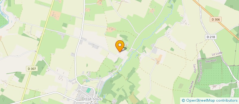 localisation de l'entreprise MONSIEUR DANY FLEURY  SAINT GERMAIN D ARCE