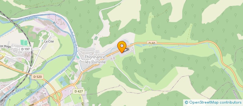 localisation de l'entreprise MONSIEUR DANY FOUCAULT à THONNANCE-LES-JOINVILLE