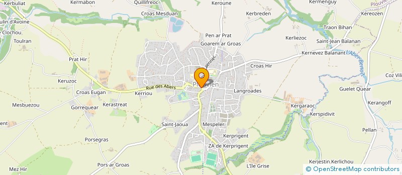 localisation de l'entreprise MONSIEUR DANY FOUCHARD  PLOUVIEN