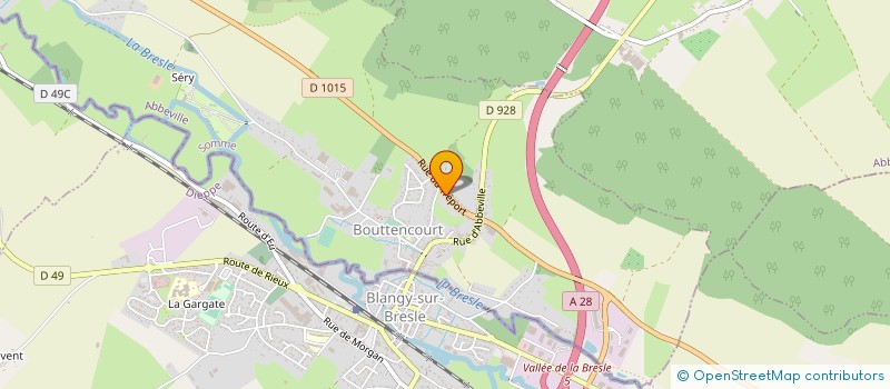 localisation de l'entreprise MONSIEUR DANY GALHAUT  BOUTTENCOURT