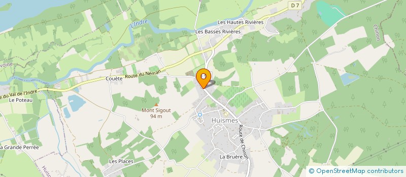 localisation de l'entreprise MONSIEUR DANY GALLE  HUISMES