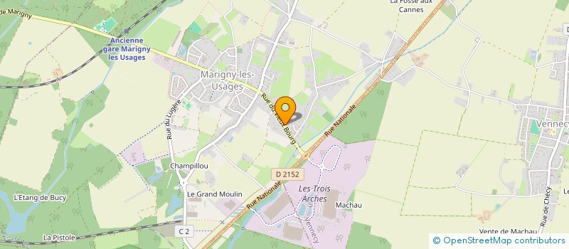 localisation de l'entreprise MONSIEUR DANY GASNIER à MARIGNY-LES-USAGES
