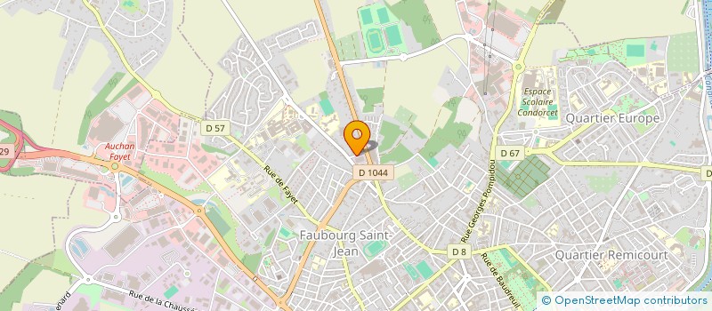 localisation de l'entreprise MONSIEUR DANY GIRAUD  SAINT-QUENTIN