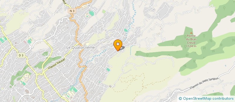 localisation de l'entreprise MONSIEUR DANY GRONDIN  LE TAMPON