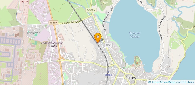 localisation de l'entreprise MONSIEUR DANY HAMEL  ISTRES