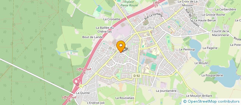 localisation de l'entreprise MONSIEUR DANY HUBERT  LIFFRE