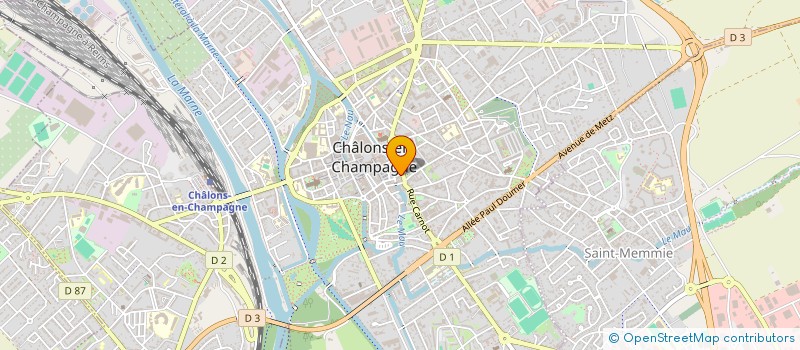 localisation de l'entreprise MONSIEUR DANY ISMAEL DURAND DOMBI KOKOLO à CHALONS-EN-CHAMPAGNE