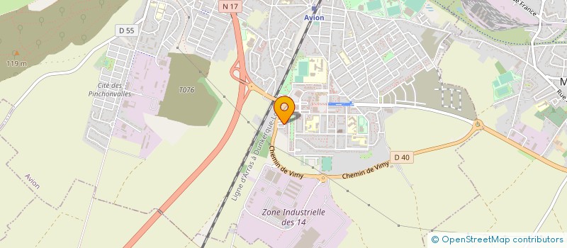 localisation de l'entreprise MONSIEUR DANY JOSE JEAN CROMBECQ à AVION