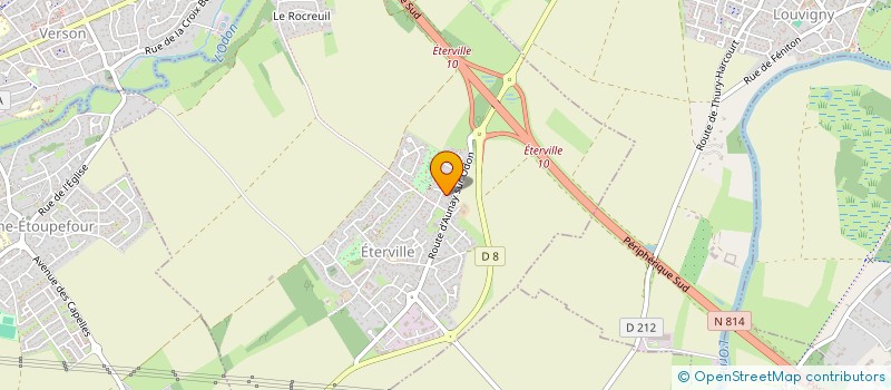 localisation de l'entreprise MONSIEUR DANY JOUVIN  ETERVILLE