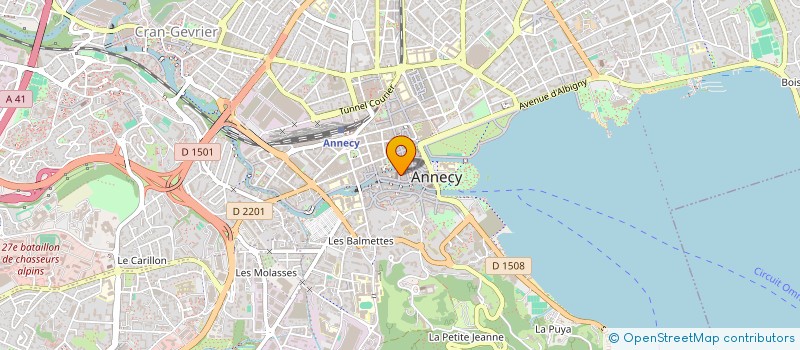 localisation de l'entreprise MONSIEUR DANY KREUTZER à ANNECY