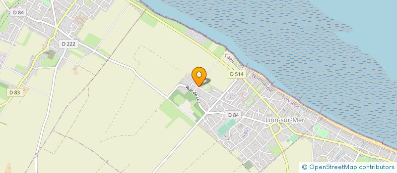 localisation de l'entreprise MONSIEUR DANY LECHEVALIER à LION-SUR-MER