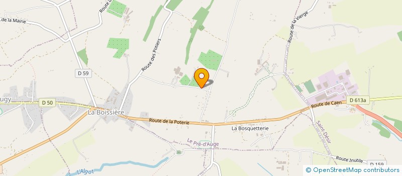 localisation de l'entreprise MONSIEUR DANY LECOINTRE à LE PRE D'AUGE