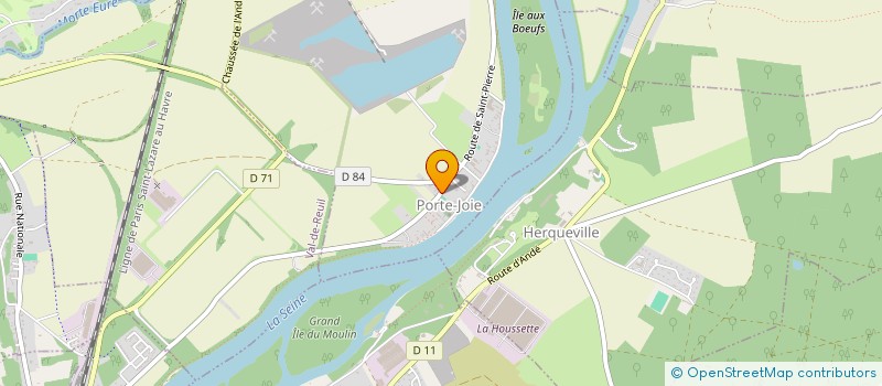 localisation de l'entreprise MONSIEUR DANY LEFEBVRE  PORTE-DE-SEINE